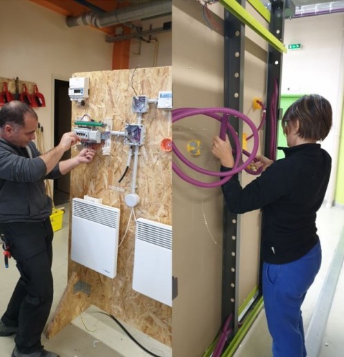 Nos stagiaires en action !