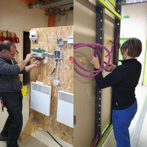 Nos stagiaires en action !