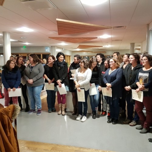 Remise des diplômes chez SIS